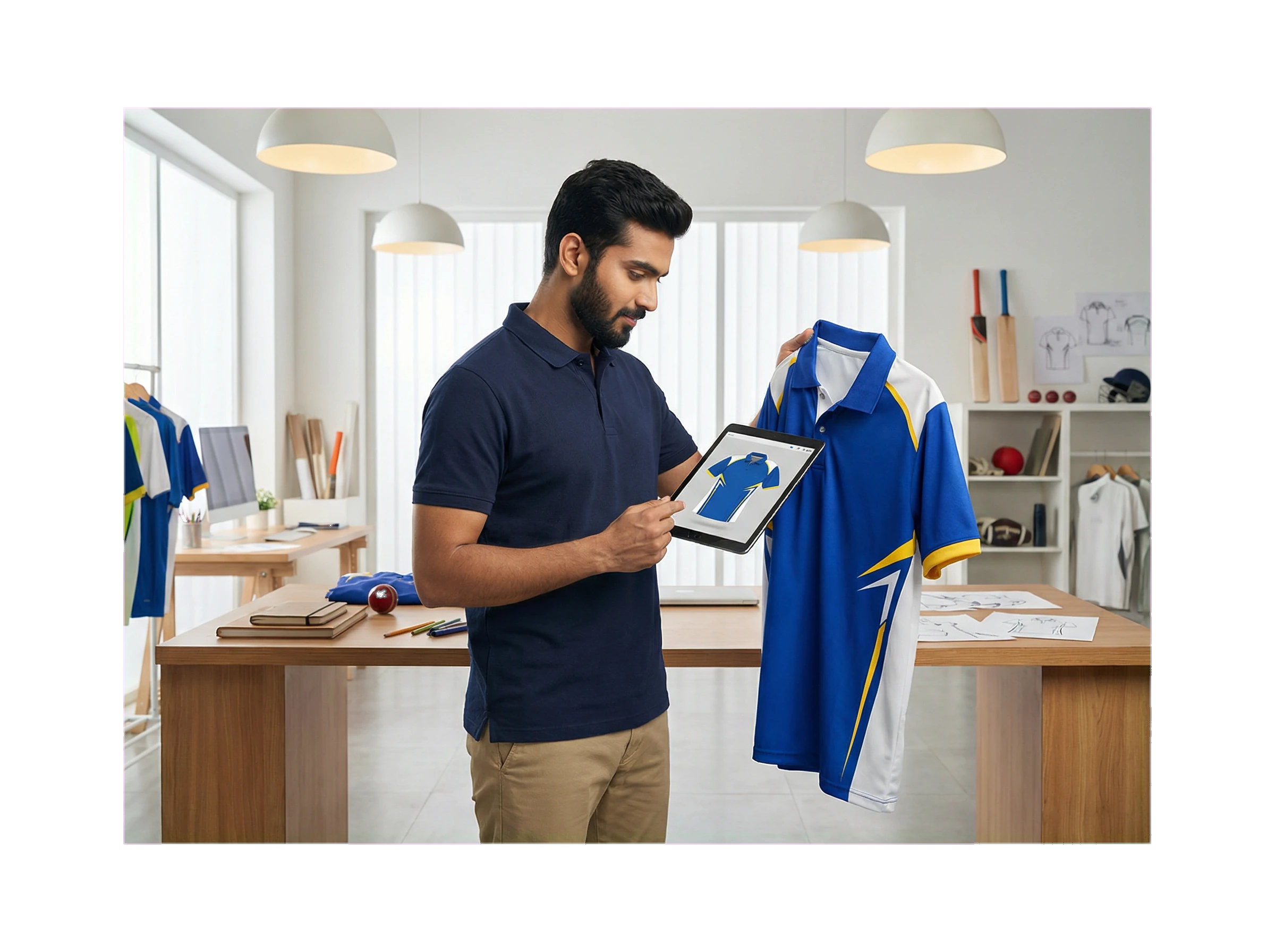Corporate cricket wear