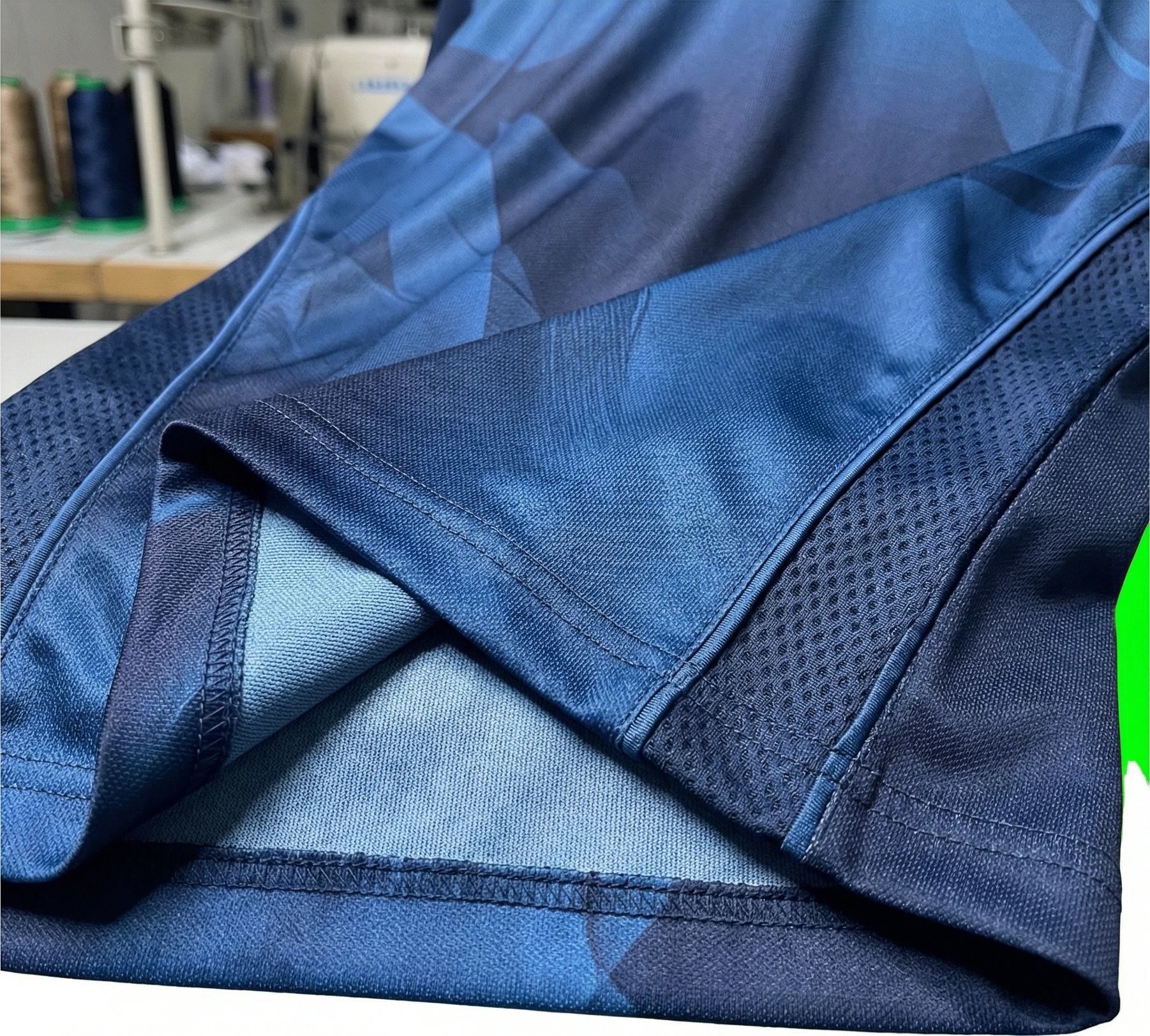 Cricket jersey fabric texture placeholder